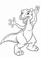Land Before Time Coloring Pages Ducky Color Print Colouring Kids Printable Getcolorings Cartoon sketch template