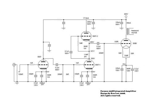 tube amp schematics