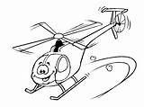 Helikopter Animaatjes sketch template