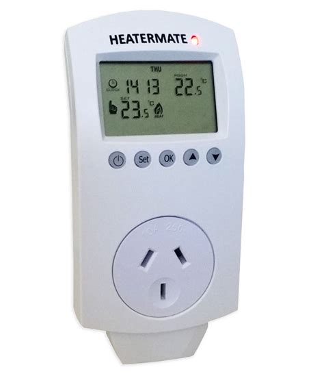 heatermate plug  heating cooling thermostat  timer