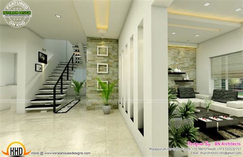 house elevation floor plan  interiors kerala home design  floor plans