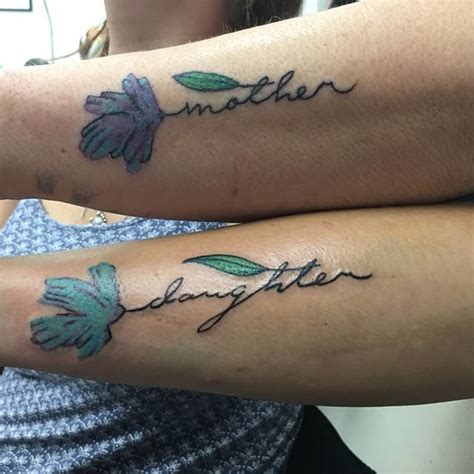 mother daughter flowers mother daughter tattoos popsugar love and sex photo 9