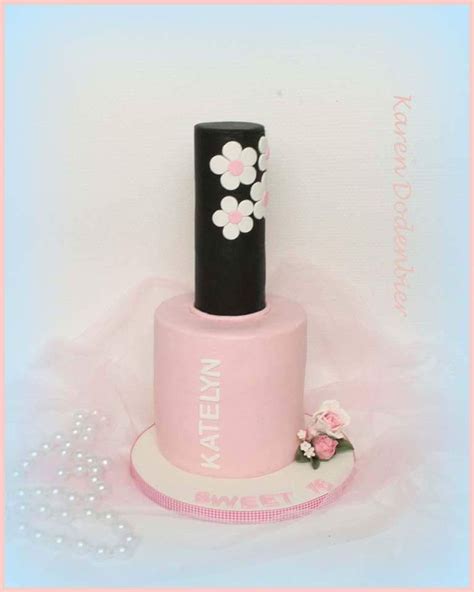 nail polish cake cakecentralcom