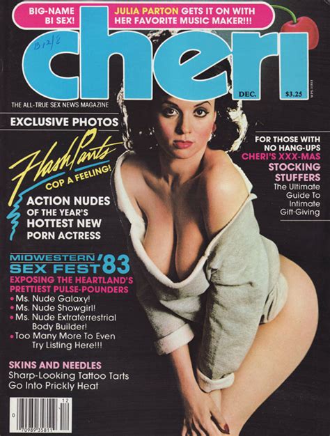cheri december 1983 magazine back issue cheri