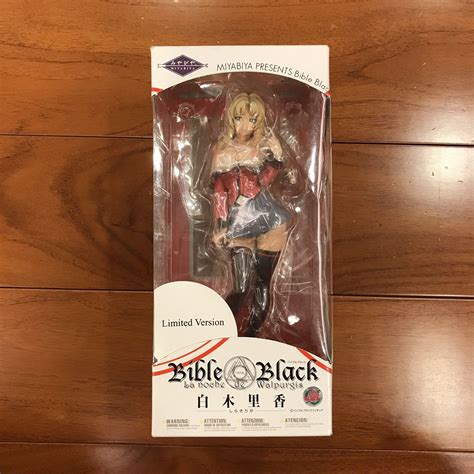 Nib Bible Black Rika Shiraki Limited Version 1 8 Pvc Figure Rare Ebay