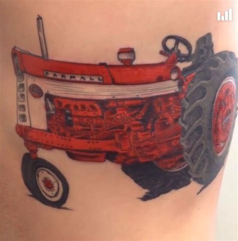farmall tractor tattoo tattoos farmall tractors projects