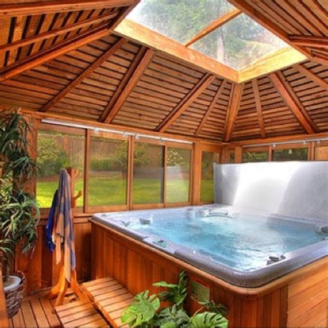 I Want A Hot Tub Hot Tub Room Indoor Hot Tub My