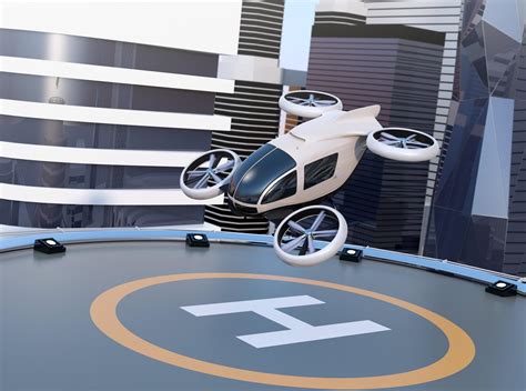 des voitures electriques volantes transporteront des passagers durant