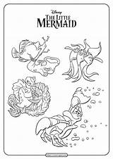 Underwater Mermaid Coloring Pages Orchestra Little sketch template