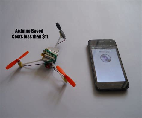 voice controlled arduino drone  steps  pictures instructables
