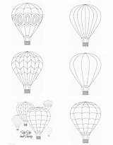 Air Hot Balloon Balloons Template Printable Patterns Embroidery Coloring Kids Ballon Stained Glass Birdscards Cards Pages Digital Birds Hand Pdf sketch template