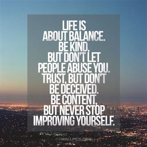 balance life quotes life   balance life advice quote facebook