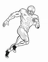 Coloring Pages Auburn Football Printable Sheets Drawing Drawings Newton Cam Alabama Peyton Manning Player Color Michigan Kids Cliparts Print Getcolorings sketch template