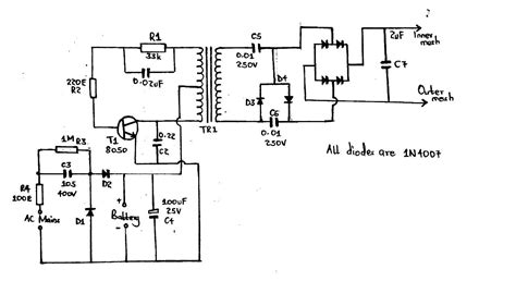 flowtron bug zapper circuit diagram