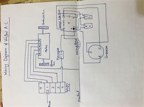 wiring diagram  window ac refrigeration  air conditioning hvac tech hanuman wallpaper