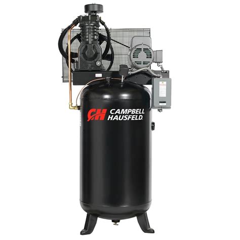 campbell hausfeld ce  hp  stage  gallon oil lube  phase stationary vertical air