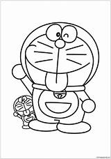 Doraemon Coloring Pages Template Printable Color sketch template