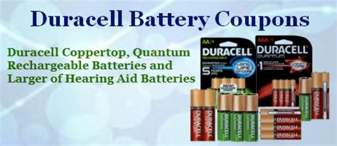 duracell battery coupons coupon network