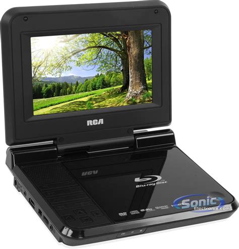 Rca Brc3073 7 Lcd Portable Blu Ray And Dvd Player With Hdmi Output Black