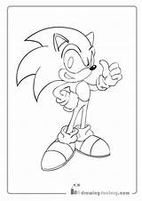Sonic Coloring Cartoon Pages Hedgehog Cartoons Print Printable Drawings Colored Sheets Make Colouring Adults Template Kids Dope Mexico Flag Loading sketch template