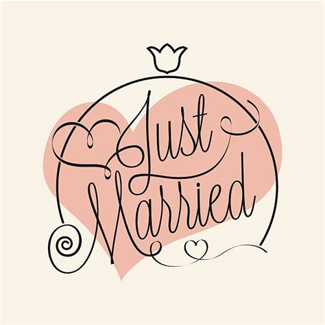 Just Married Illustrations Royalty Free Vector Graphics And Clip Art
