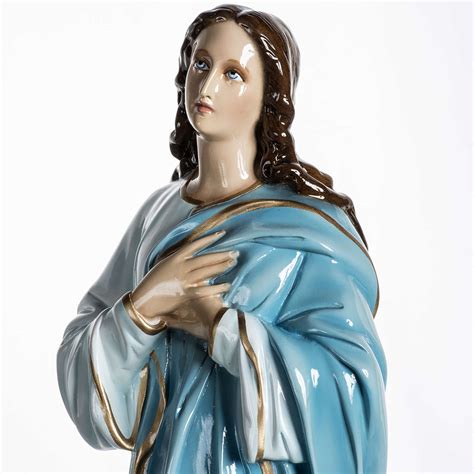 Blessed Virgin Mary Statue In Fiberglass 100cm Online