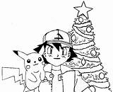 Pikachu Pokemon Sacha Imprimer Noël Wallpapertip Celebrent Gratuitement Dessins Fois Imprimé sketch template