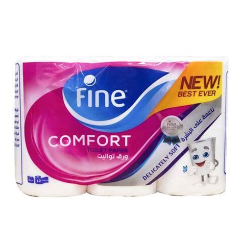 fine toilet paper comfort sheet  ply  rolls price  saudi arabia