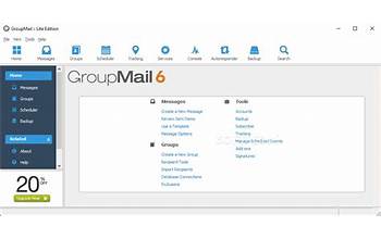 GroupMail Personal Edition screenshot #0