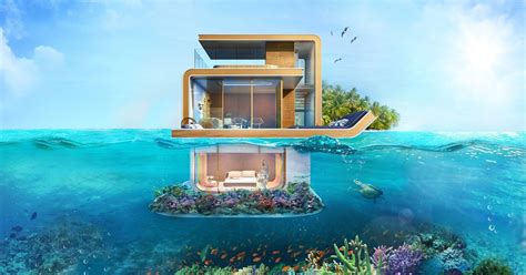 amazing underwater smart homes being built in dubai s world islands