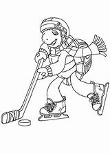 Coloring Pages Nhl Logo Comments Logos sketch template