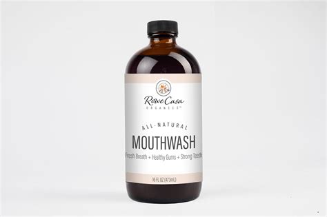 mouthwash organic mouthwash all natural oral care etsy