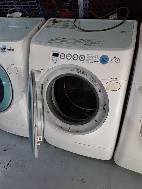 automatic washing machine  heatdryer full dry japan surplus kg capacity ndhand tv