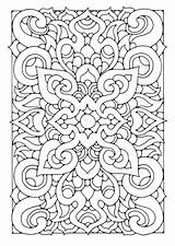 Coloring Pages Cool Really Sheets Adult Adults Mandala Printable Color Abstract Pattern Patterns Awesome Kids Print Stress Book Detailed Paper sketch template