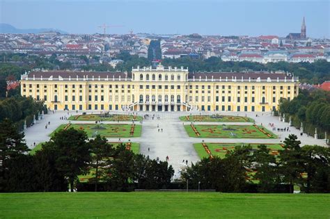 Summer Palace Belvedere In Vienna Austria Stock Image