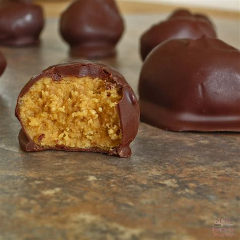 frozen chocolate covered peanut butter bites cuts recipes   day