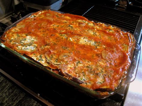 veggie lasagna eggplant   pasta jennis dish