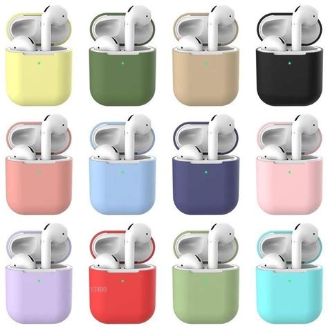 airpods  silicone cover wireless bluetooth headphone  airpod  tws