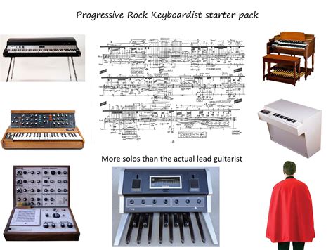 prog rock keyboardist starter pack rstarterpacks