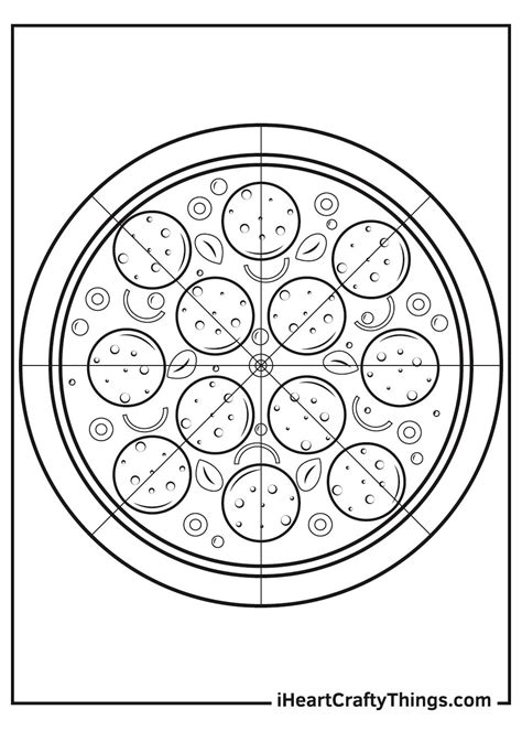 pizza coloring pages pizza coloring page adult coloring page