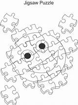 Puzzle Puzzles Coloring Jigsaw Pages Kids Printable Drawing Color Colouring Print Clipart Getdrawings Children Popular Coloringhome Getcolorings Toys Library sketch template