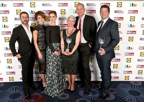 pride of britain the humble and selfless award winners in