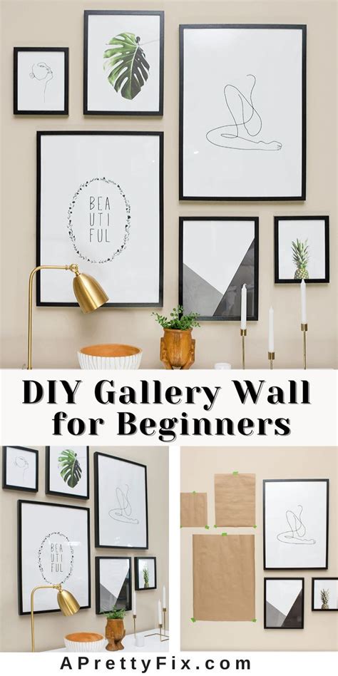 diy gallery wall guide  beginners artofit