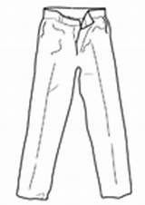 Coloring Trousers Edupics sketch template