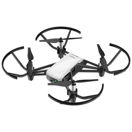 drone mini dji tello tlw blanco camara mp  pares de helices protectores de aspas