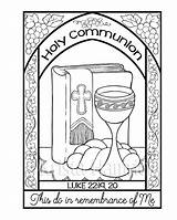 Communion Bible Reconciliation 5x11 6x8 Journaling Comunione Decorazioni sketch template
