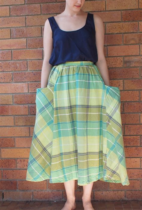 picnic blanket skirt sewing projects