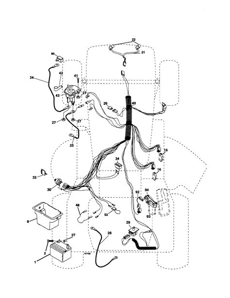 wiring diagram   poulan riding mower wiring diagram