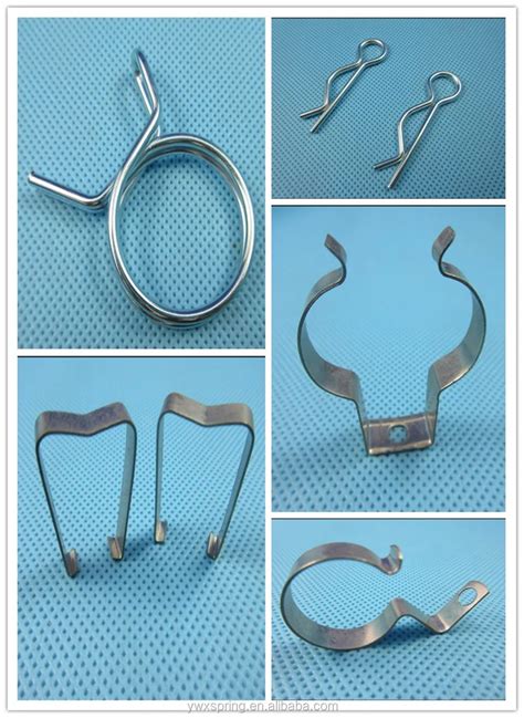 Iso9001 Stainless Steel Irregular C Shape Flat Spring Steel Clips Buy