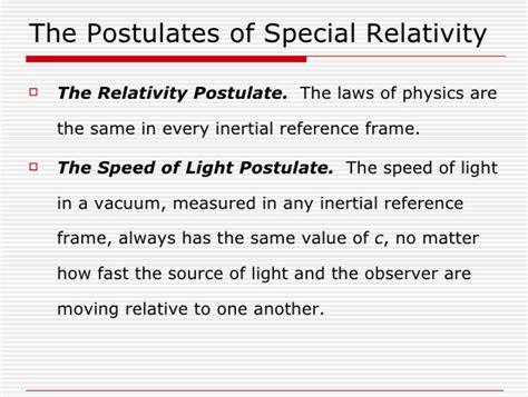 cj  mathematics  science postulates  special relativity empty  physics